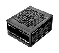 Thermaltake Toughpower SFX 80Plus Platinum ATX 3.1 Fuente de alimentación estándar; Conector de 600 W 12V-2x6 Incluido; Modular; Ventilador FDB de 90 mm; PS-STP-1000FNFAPU-1; 7 años de garantía