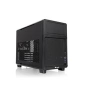 Thermaltake TR200 | Caja Micro ATX | USB 3.2 Gen 2 Type-C y USB 3.0 x 2 | Ventilador Trasero de 120 mm Preinstalado | Compatible con Refrigeración Líquida AIO y Kit de Pantalla LCD de 6”| Negro