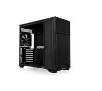 Thermaltake TR300 TG Torre Media Gaming | Ventilador Trasero de 120 mm Preinstalado | Compatible con ATX Micro ATX y Refrigeración Líquida AIO | Cristal Templado | Panel Frontal | Negro