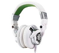 Thermaltake TT Esports DRACCO - Auriculares de Diadema Cerrados (10-22000 Hz, Alámbrico, 3.5 mm, 1.5 m), Verde y Blanco