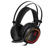 Thermaltake TT Esports Shock Pro - Auriculares estéreo analógicos RGB para PC/PS4/Xbox/Nintendo Switch/iPhone/iPad/iPod/Dispositivos móviles Android HT-HSE-ANECBK-23
