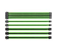 Thermaltake TtMod Sleeve - Cable (Macho/Hembra, ATX (24-Pin), ATX (24-Pin), Derecho, Derecho), Color Verde