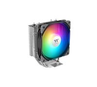 Thermaltake UX400 ARGB Sync | Disipador CPU ARGB 120mm 240W | 4 heatpipes Ø6mm Direct Touch | Diseño sin Interferencia con la RAM | Compatible con Intel/AMD | Negro