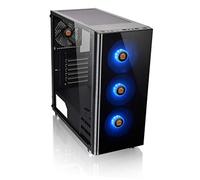 Thermaltake V200 Tempered Glass RGB - Caja de Gaming para PC, Color Negro