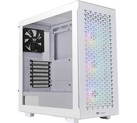 Thermaltake V350 TG ARGB Air Blancanieves | PC-Chassis | Mid-Tower-ATX-Case | Vidrio Templado de 4 mm | 4 Ventiladores Incluyendo | Blanco