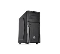 Thermaltake Versa H21 - Caja de Ordenador de sobremesa (3.5 mm, USB 3.0, USB 2.0), Negro