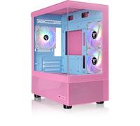 Thermaltake View 170 TG ARGB | Caja Micro ATX | Rosa Burbuja | Frontal Y Lateral De Cristal Templado, 3 Ventiladores ARGB Lite De 120 mm Preinstalados, Radiador Superior Hasta 280 mm