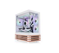 THERMALTAKE View 170 WS ARGB | Micro Chassis | Carcasa para Juegos | Nieve