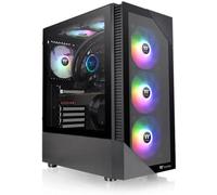 Thermaltake Caja VIEW200 TG ARGB ATX 2x USB 3.2 sin fuente Negro