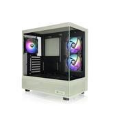 Thermaltake View 270 Plus TG ARGB | Mid Tower ATX | Verde Matcha | Frontal Y Lateral De Cristal Templado, 3 Ventiladores ARGB Lite De 120 mm Preinstalados, Radiador Superior De 360 mm