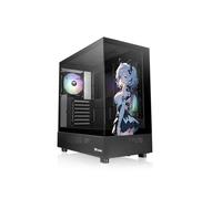 Thermaltake View 270 SP Edition ARGB | Caja Mid Tower ATX | Cristal Templado con Gráfico Exclusivo | Admite Radiador de 360mm | 3 Ventiladores ARGB 120mm Preinstalados | USB 3.2 Gen 2 Tipo-C | Negro