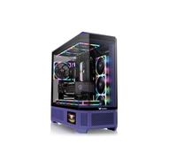 Thermaltake View 600 TG | Full Tower E-ATX | Diseño Panorámico con 4 Paneles de Cristal Templado | Compatible con Radiadores de hasta 420mm y 10 Ventiladores de140 mm | Crepúsculo Futuro