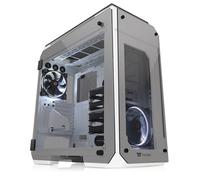 Thermaltake View 71 TG Snow Big-Tower - Funda con Lados de Vidrio Templado 5 mm y Dos Ventiladores