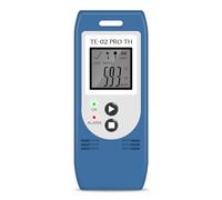 ThermElc TE-02 PRO TH Registrador de Humedad y Temperatura con Informes CSV y PDF Automáticos, Compare Datos de Múltiples Dispositivos, con Certificado de Calibración-Registrador de Temperatura