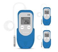 ThermElc TE-03 ETH(3 Piezas) registradores digitales externos de temperatura y humedad, registradores de temperatura, cálculo MKT, registrador reutilizable USB para laboratorio, farmacia y vacunas