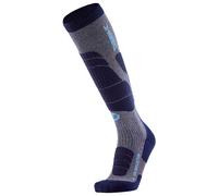 Thermic - Calcetines de esquí - Ski Merino Reflector M Blue/Gold de Lana - Talla 42-44 - Azul Azul 42-44