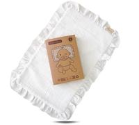 Thermikoa Salvababas de Colchón Grande (XL) para Bebé - 100% Algodón Muselina y Rizo - Protector Absorbente sin Plástico de Babitas - 1 Unidad 50x30cm - Ideal para Capazo, Cuna o Moisés