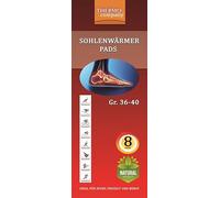 THERMO company 40 pares de almohadillas calentadoras de suela | Plantillas de calor no adhesivas para insertar | Plantillas térmicas de tamaño 36 - 40 | Hasta 8 horas de calor