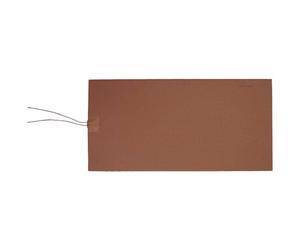 Thermo TECH Lámina calefactora de silicona reforzada con fibra de vidrio, 230 V/AC, 230 V/CC 660 W, grado de protección IPX7 (largo x ancho) 250