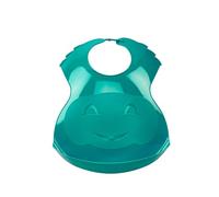 Thermobaby - Babero semirrígido con recuperador, fabricado en Francia, esmeralda