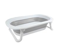 Thermobaby - Bañera plegable para bebé FOLDY: Ultracompacta - Diseño moderno - Almacenamiento práctico - Ocupa poco espacio - Fácil de usar