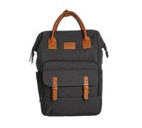 Thermobaby - Bolso cambiador ESCAPADE - Mochila cambiador para bebé - Bolso con cambiador para bebé niño y niña - Cómodo - Práctico para las salidas con el bebé - Gris oscuro
