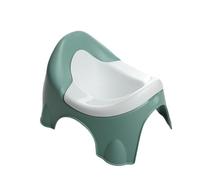 THERMOBABY - Bote de aprendizaje de la limpieza - Práctico - Cómodo - a partir de 18 meses - Fabricado en Francia - Verde salvia