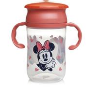 Thermobaby Disney Baby Minnie Vaso Entrenamiento 360° Antiderrames 395 Ml, Silicona Flexible, Asas Ergonómicas, Sin Bpa, Apto Desde 10 Meses