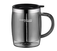 ThermoCafé by Thermos 4059.235.045 Taza Desktop Mug, 0.35 l, Plástico, Color Gris
