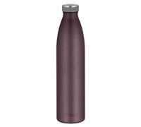 THERMOcafé by THERMOS TC BOTTLE Burgundy mat - Termo de acero inoxidable (1,00 L, resistente al carbono, 12 horas de calor, 24 horas de frío, a prueba de fugas, para la escuela, viajes y oficinas)