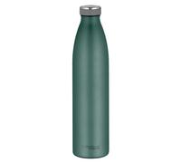 THERMOcafé by THERMOS TC BOTTLE Moss Green mat - Termo de acero inoxidable (1,00 L, resistente al gas, 12 horas de calor 24 horas de frío, a prueba de fugas, para la escuela, viajes y oficinas)