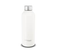 THERMOcafé by THERMOS TC Daily Bottle White mat 0,50 l, botella térmica de acero inoxidable, 6 h caliente, 12 h frío, cierre hermético, para escuela, viajes y oficina