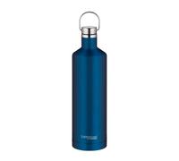 THERMOcafé by THERMOS TC Traveler Bottle - Termo de Acero Inoxidable (0,75 L, 12 Horas de Calor y 24 Horas de frío, Absolutamente hermético, para Escuela, Oficina, Botella de Agua con asa, aislada)
