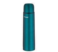 THERMOcafé by THERMOS Termo de acero inoxidable Everyday, acero inoxidable turquesa, 700 ml, termo a prueba de fugas, termo con vaso que mantiene caliente durante 12 horas, frío 24 horas, sin BPA,