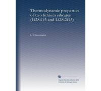 Thermodynamic properties of two lithium silicates (Li2SiO3 and Li2Si2O5)
