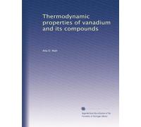 Thermodynamic properties of vanadium and its compounds