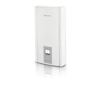 Thermoflow Elex 24 - Calentador de agua instantáneo resistente a la presión / 24 kW / 400 V/calentador de agua hasta 55 °C/conexión G 1/2» / 13 L/min/ideal para lavabo, baño o cocina / ELEX24.