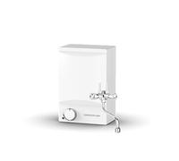 Thermoflow THERMOFLOWSETO QMIX10-Set de almacenamiento de mesa (5 L, con grifo), Blanco