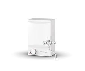 Thermoflow THERMOFLOWSETO QMIX10-Set de almacenamiento de mesa (5 L, con grifo), Blanco