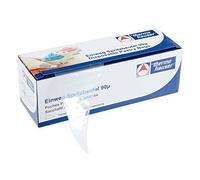 thermohauser 100 mangas pasteleras desechables (plástico PE), transparentes, 50,0 x 27,5 x 0,009 cm