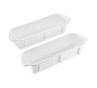 Thermohauser 3000234143 - Juego de desagüe para frutas (plástico PP, pequeño, con colador y bandeja colectora)