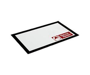 Thermohauser 8300003391 GN 1/1-Alfombrilla para Horno, Reutilizable, hasta +230 °C, 52,0 x 31,5 cm, Color Gris, Tejido de Vidrio Templado de Silicona