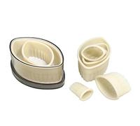 Thermohauser 8300031480 - Juego de cortadores de galletas (nailon, diámetro de 3,0-12,0 cm, 7 piezas.