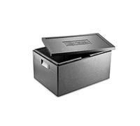 thermohauser Thermobox Universal - Caja térmica con tapa (80 L), color negro