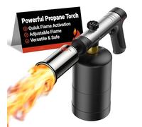 ThermoMaven - Antorcha de propano con fuego One-Touch Max, pistola de cocción con cerradura de seguridad, encendedor de carbón, lanzador de llama, cabeza de antorcha de cocina para parrilla, al vacío
