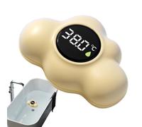 Thermomètre De Bain,Capteur Flottant Étanche | Thermomètre Flottant Pour Avec Écran LED | Pour Douche Salle De Bain Piscine Chambre D'