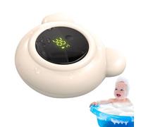 Thermomètre de bain pour bébé, jauge de température de l'eau, accessoire de bain pour bébé, affichage LED, outil flottant pour crèche, moniteur de sûr en silicone, appareil de lavage pour, d