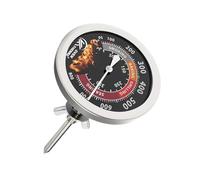 Thermomètre de Four Acier Inoxydable | Jauge Température BBQ 304 | Sonde Cuisson Viande 50-350°C | Cadran 6,7 cm, Installation Facile - Idéal Barbecue, Fours