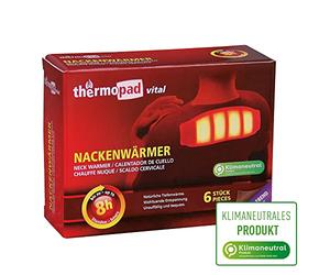 THERMOPAD Calentador de Cuello: 6 piezos - 8 Horas de Calor Naturale - Activado por Aire - Uso inmediato