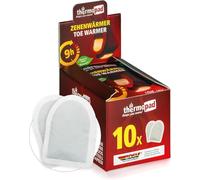 THERMOPAD Calentadores de Dedos - 10 Pares - Calor Natural hasta 8 Horas - para Todos los Zapatos - Activado por Aire inmediatamente